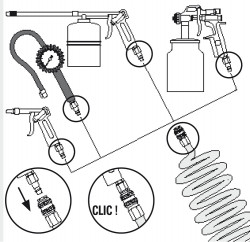 Kit Raccords Air Comprimé