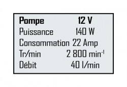 Pompe Gasoil 12V complète