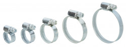 Colliers de serrage acier largeur 9mm en lot de 10