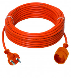 Prolongateur électrique jardin 20m / 2x1,5