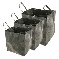 Lot 3 sacs jardin multifonctions 70L / 100L / 170L