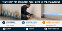 Anti Remontée capillaire Injection - BATI ETANCH INJECTION