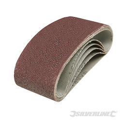 5 bandes abrasives 60 x 400 mm Grain 40