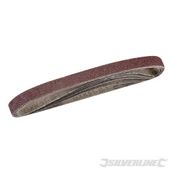 5 bandes abrasives 13 x 457 mm Grain 40