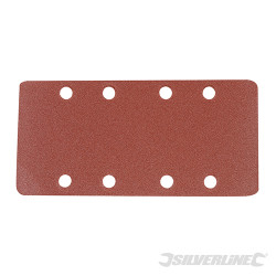 10 feuilles abrasives 1/3 auto-agrippantes perforées Grain 120
