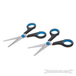 Lot de 2 paires de ciseaux 140 mm (5½”)