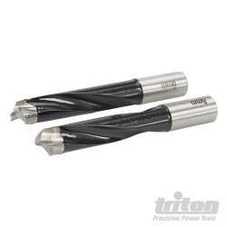 2 forets pour chevilleuse tourillonneuse 8 mm TDJDB8