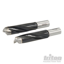 2 forets pour chevilleuse tourillonneuse 10 mm TDJDB