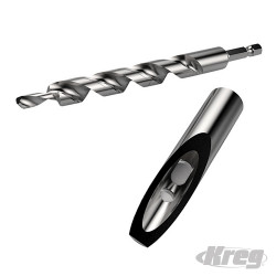 Foret usage intensif avec guide pour gabarit de perçage Foreman DB210-HDBB