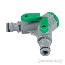 Nez de robinet dérivateur 3/4 BSP à male 1/2"