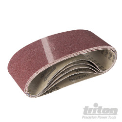 5 bandes abrasives corindon TAS40G  5 bandes abrasives corindon grain 40