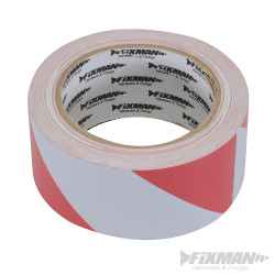 Ruban de signalisation de danger 50 mm x 33 m Rouge/Blanc