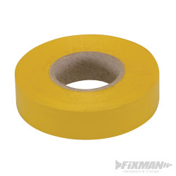 Ruban isolant 19 mm x 33 m, Jaune