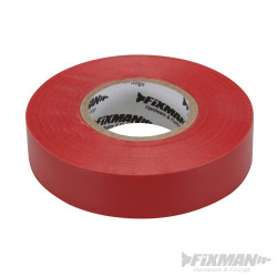 Ruban isolant 19 mm x 33 m, Rouge