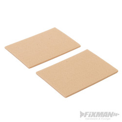 Lot de 2 patins en feutre autocollants 96 x 68 mm