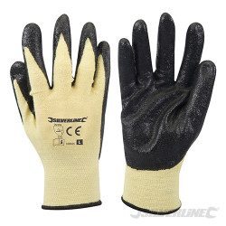 Gants mélange kevlar enduction nitrile Large