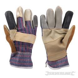 Gants de dockers patchwork Large