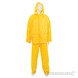 Tenue imperméable jaune 2 pcs L 74 - 130 cm