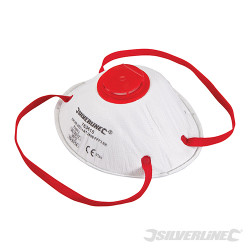 Masque respiratoire moulé à valve FFP3 NR FFP3 NR, une unité